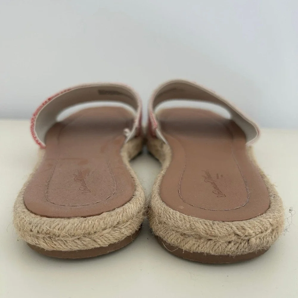 Universal Thread Fisherman Nautical Coastsl Preppy Square Toe Sandals‎ Resort